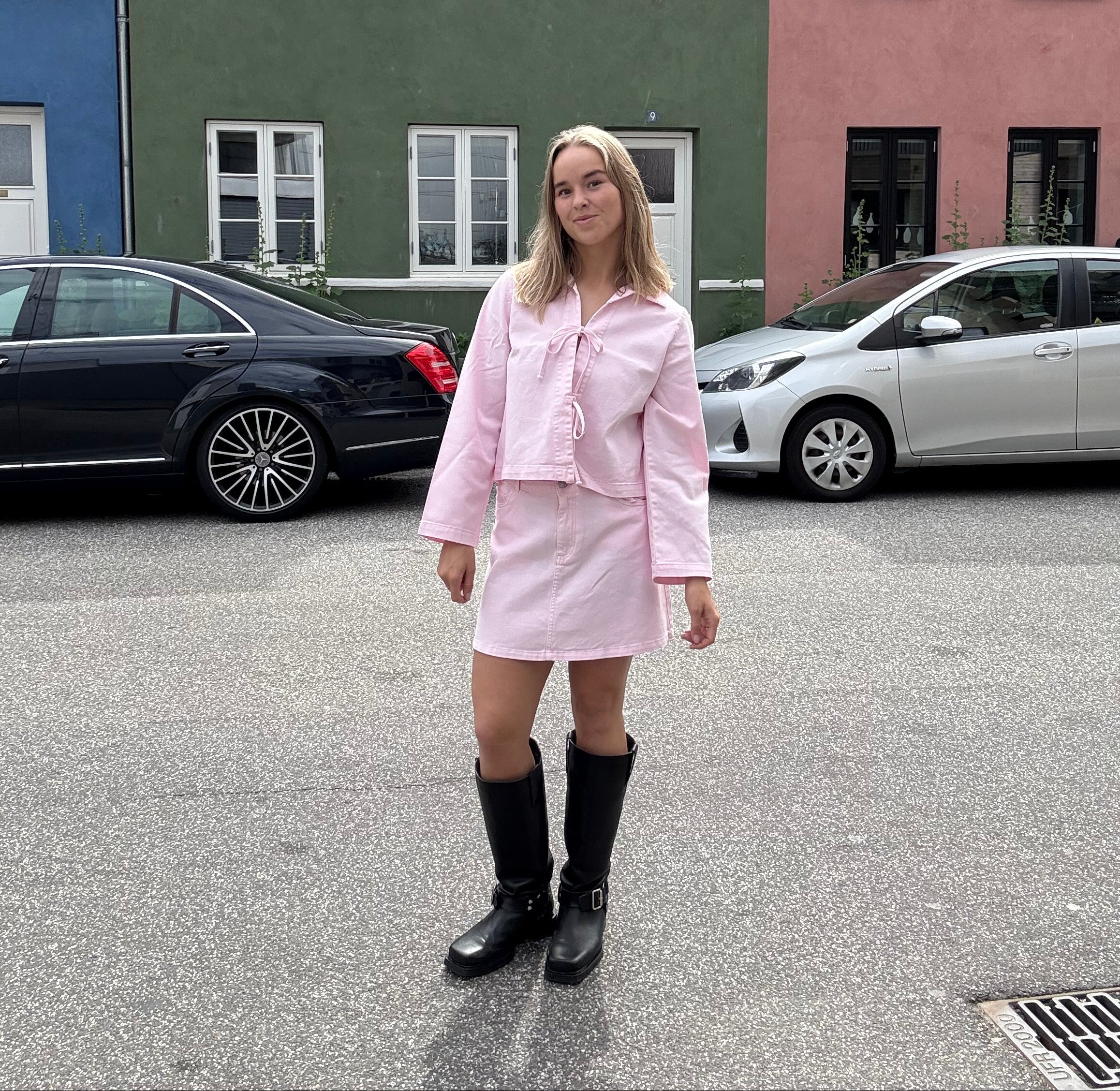PCFLORA Short Skirt - Pink-A-Boo